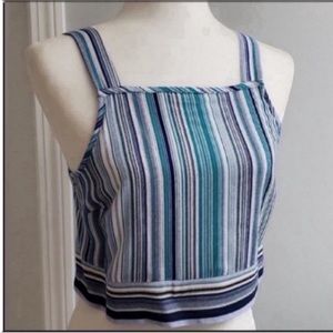 ⭐️Band of Gypsies Top Blue Multi Size S⭐️